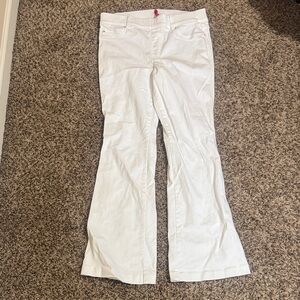SPANX White High-Waisted Flare jeans